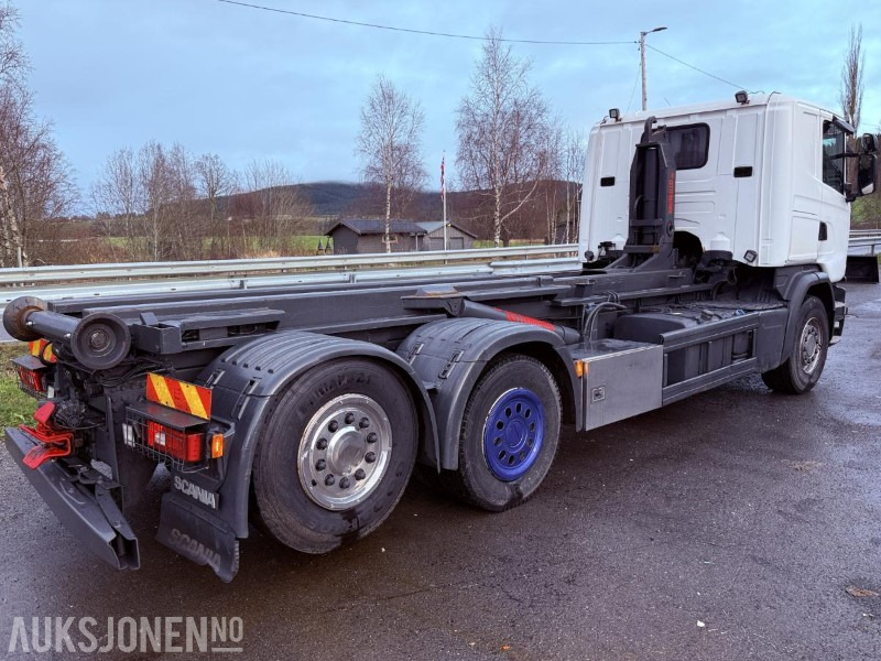 2016 Scania G450 EURO 6 444933 km m/ Krokflak med Hiab 140 AW kran - Camión multibasculante: foto 5 2016 Scania G450 EURO 6 444933 km m/ Krokflak med Hiab 140 AW kran - Camión multibasculante: foto 5