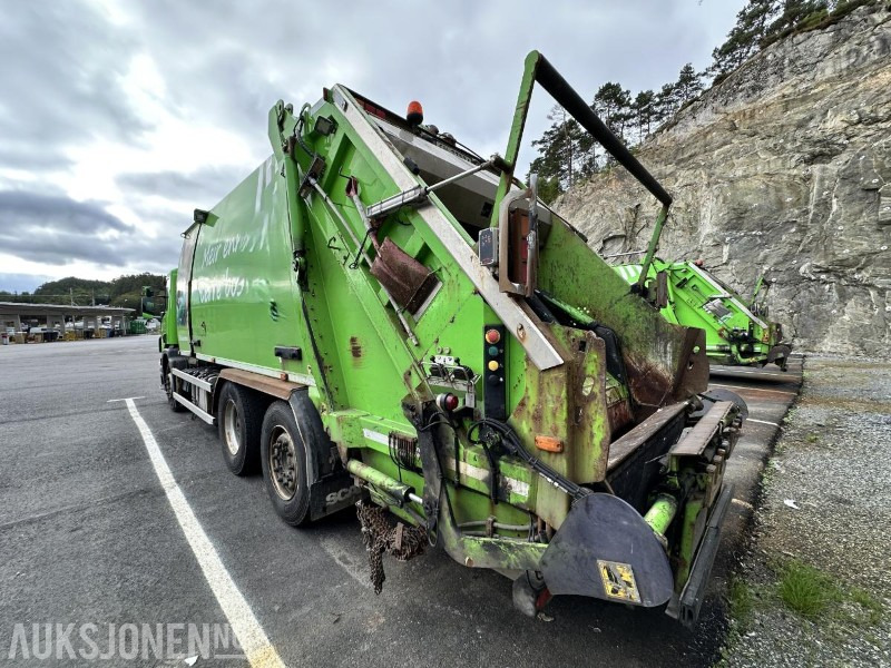 2016 Scania P320 Komprimatorbil - 2 kammer Inkl. biokammer/MTM påbygg/EU ok, 288978km - Camión de basura: foto 3 2016 Scania P320 Komprimatorbil - 2 kammer Inkl. biokammer/MTM påbygg/EU ok, 288978km - Camión de basura: foto 3
