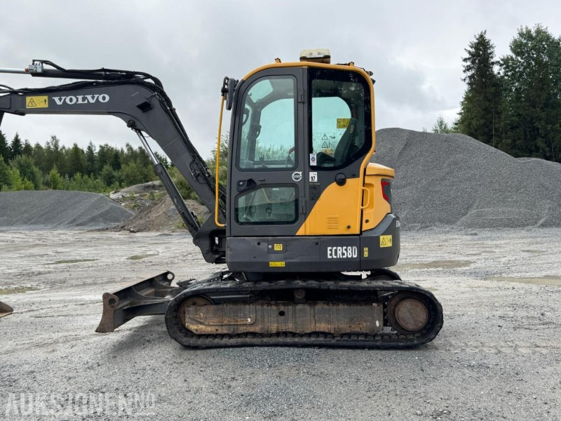 2016 Volvo ecr58d beltegraver 4301t, tiltrotator, pusseskuff,steinskuff - Excavadora: foto 4 2016 Volvo ecr58d beltegraver 4301t, tiltrotator, pusseskuff,steinskuff - Excavadora: foto 4