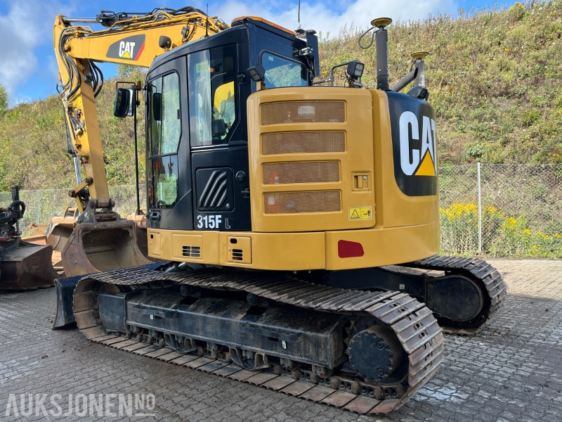 2017 Cat 315FLCR - GPS, R4 rototilt, 4 skuffer, Sentralsmøring - Excavadora: foto 3 2017 Cat 315FLCR - GPS, R4 rototilt, 4 skuffer, Sentralsmøring - Excavadora: foto 3