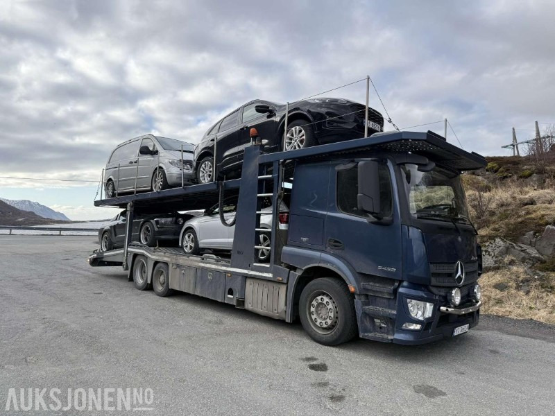 2017 Mercedes-Benz Actros 360 Hk Biltransporter - Camión portavehículos: foto 1 2017 Mercedes-Benz Actros 360 Hk Biltransporter - Camión portavehículos: foto 1
