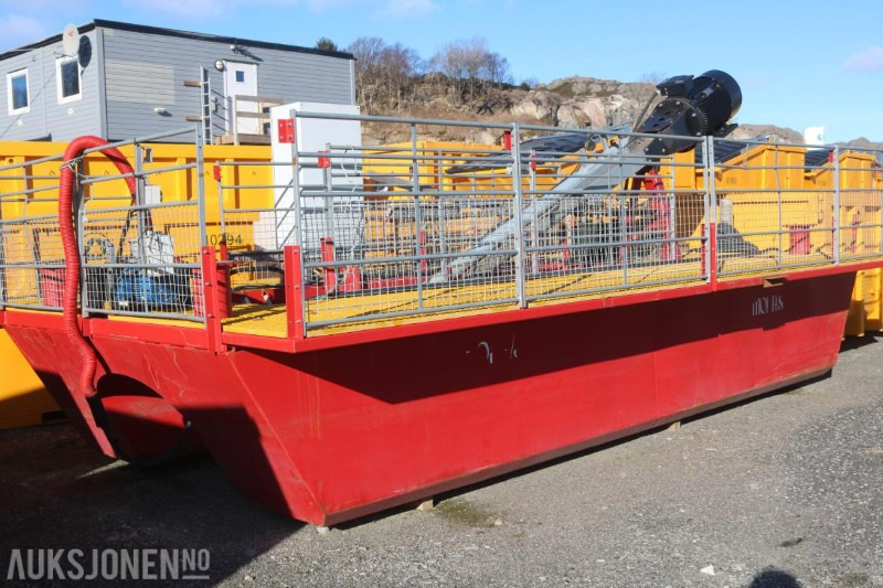 2017 Moi AS flåte med mudder pumpe i god stand. Hoyer el. motor 55 kW. - Equipo de construcción: foto 3 2017 Moi AS flåte med mudder pumpe i god stand. Hoyer el. motor 55 kW. - Equipo de construcción: foto 3