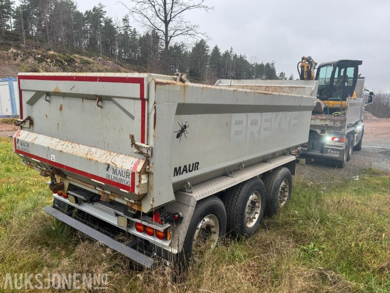 2017 Scania R730 tippbil med Maur trippelkjerre / EURO 6 / 6X4 - Camión volquete: foto 4 2017 Scania R730 tippbil med Maur trippelkjerre / EURO 6 / 6X4 - Camión volquete: foto 4