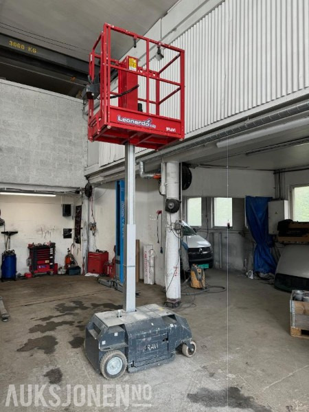 2018 Braviisol LUI MINI HD 5m mastelift - kun 510kg egenvekt - Plataforma elevadora: foto 5 2018 Braviisol LUI MINI HD 5m mastelift - kun 510kg egenvekt - Plataforma elevadora: foto 5
