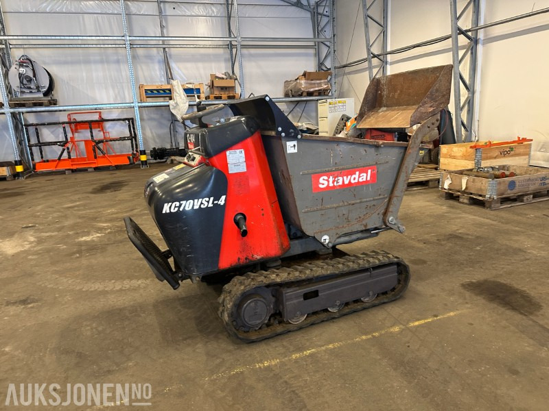 2018 Kubota KC70 VSL-4 Selvlastende dumper - Dúmper: foto 5 2018 Kubota KC70 VSL-4 Selvlastende dumper - Dúmper: foto 5