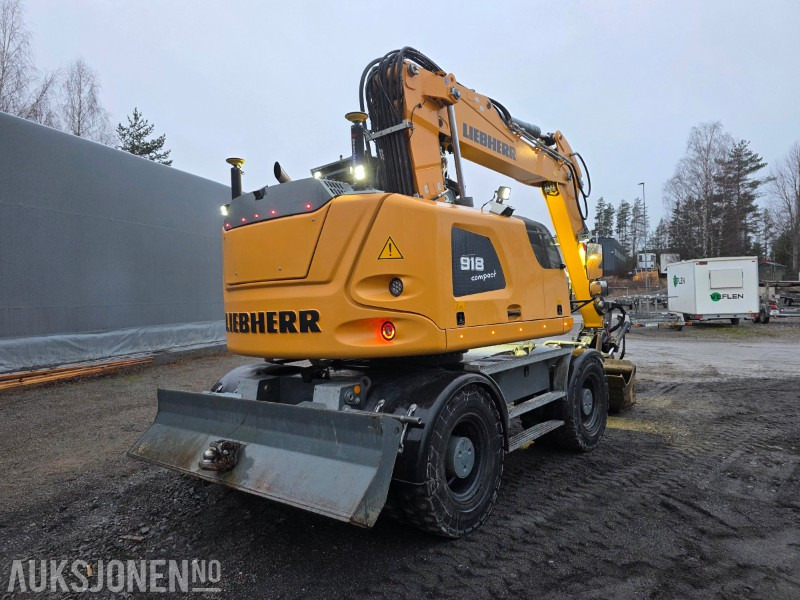 Excavadora 2018 Liebherr A918 compact litronic hjulgraver 18 T: foto 6 Excavadora 2018 Liebherr A918 compact litronic hjulgraver 18 T: foto 6
