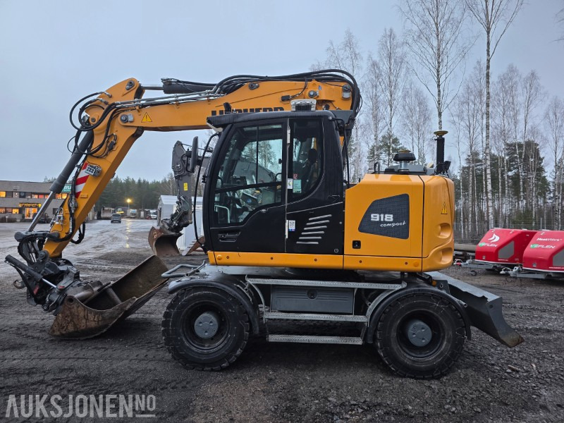 Excavadora 2018 Liebherr A918 compact litronic hjulgraver 18 T: foto 10 Excavadora 2018 Liebherr A918 compact litronic hjulgraver 18 T: foto 10