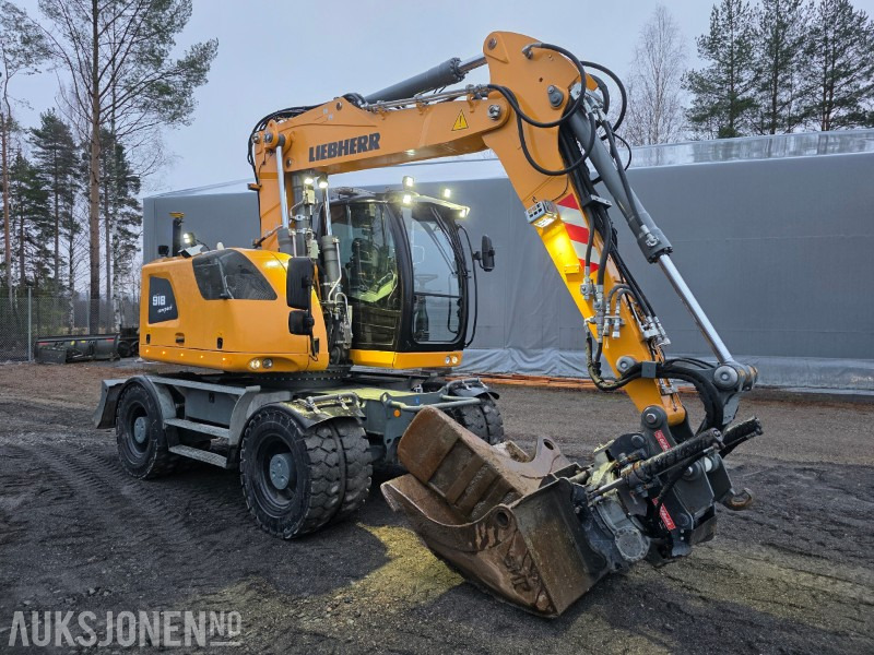 2018 Liebherr A918 compact litronic hjulgraver 18 T - Excavadora: foto 4 2018 Liebherr A918 compact litronic hjulgraver 18 T - Excavadora: foto 4