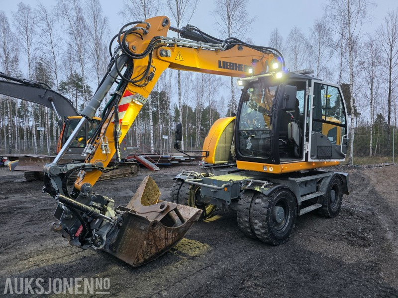 2018 Liebherr A918 compact litronic hjulgraver 18 T - Excavadora: foto 3 2018 Liebherr A918 compact litronic hjulgraver 18 T - Excavadora: foto 3