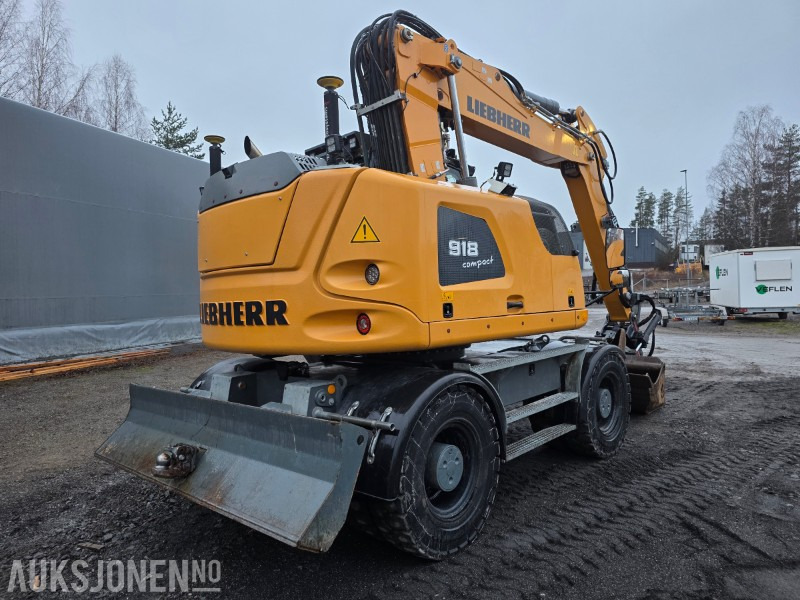 Excavadora 2018 Liebherr A918 compact litronic hjulgraver 18 T: foto 12 Excavadora 2018 Liebherr A918 compact litronic hjulgraver 18 T: foto 12