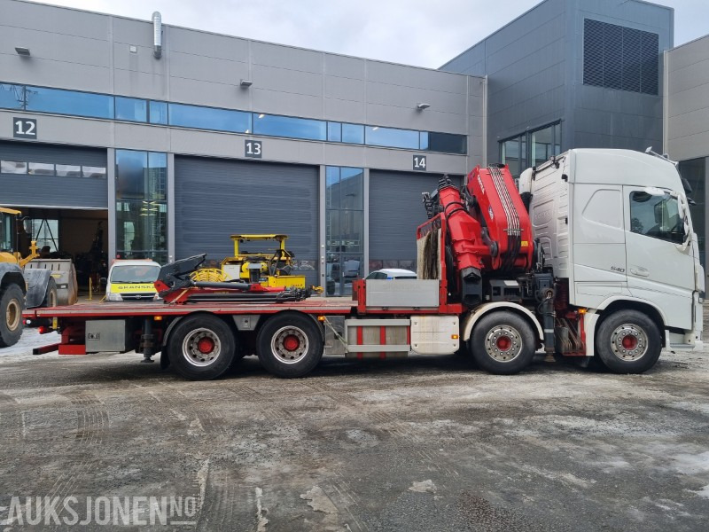 2018 Volvo FH 8X4 kranbil/planbil dobbel styrbar og jib - Camión grúa: foto 5 2018 Volvo FH 8X4 kranbil/planbil dobbel styrbar og jib - Camión grúa: foto 5
