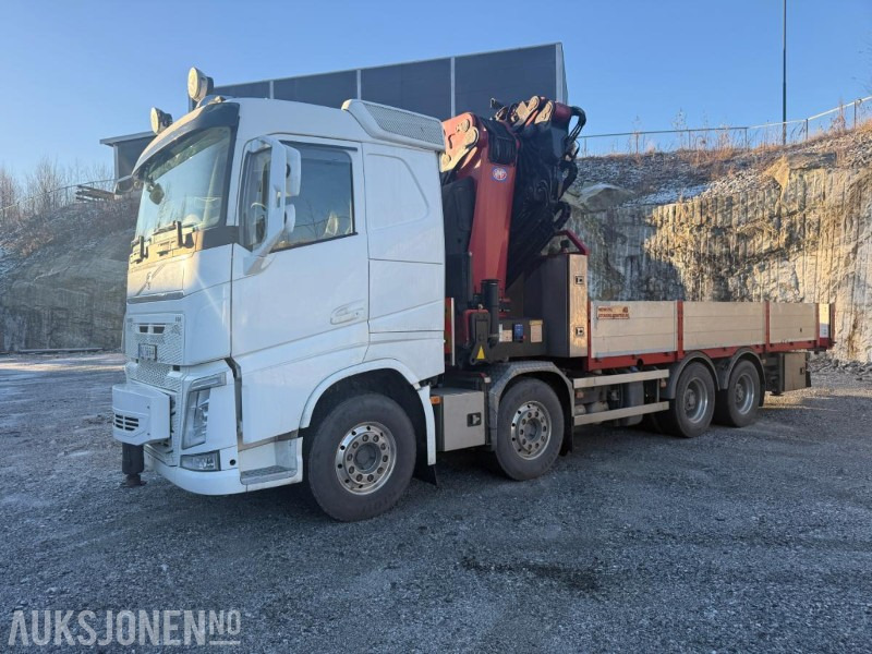 Camión grúa 2018 Volvo FH540 KRANBIL HMF8520 KRAN M/JIBB EURO 6 SERVICEHISTORIKK 551HK.: foto 8