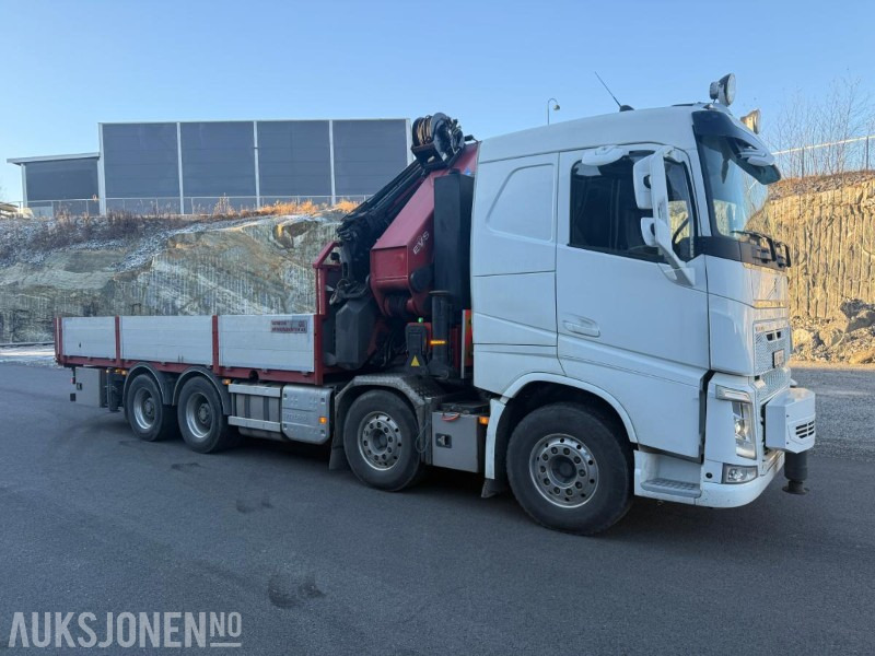 Camión grúa 2018 Volvo FH540 KRANBIL HMF8520 KRAN M/JIBB EURO 6 SERVICEHISTORIKK 551HK.: foto 7