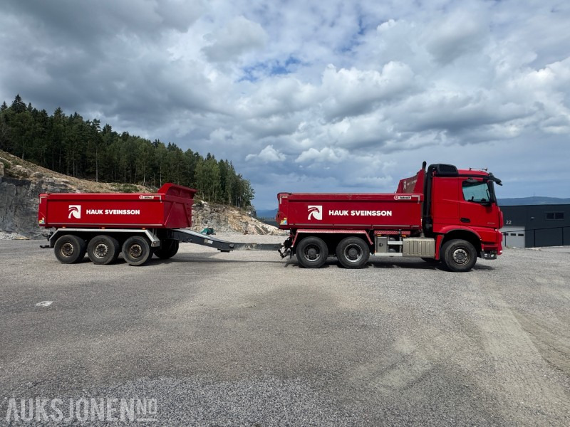 2019 Mercedes-Benz ARCOS - Fullt sett - Bil og henger - Tippsett - Camión volquete: foto 4 2019 Mercedes-Benz ARCOS - Fullt sett - Bil og henger - Tippsett - Camión volquete: foto 4