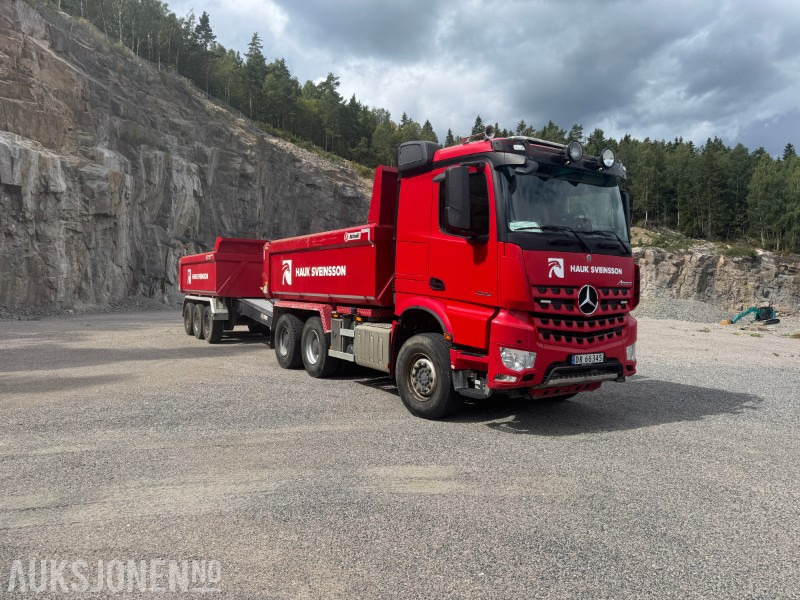 2019 Mercedes-Benz ARCOS - Fullt sett - Bil og henger - Tippsett - Camión volquete: foto 3 2019 Mercedes-Benz ARCOS - Fullt sett - Bil og henger - Tippsett - Camión volquete: foto 3