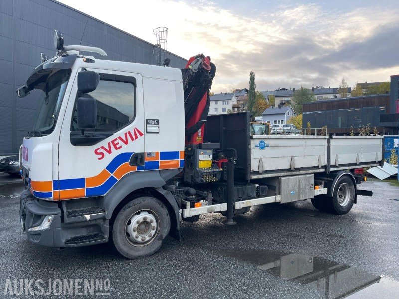 2019 Renault D 4X2 Kranbil med tipp - nedfellbare karmer - Kun 66975 Km - Camión grúa: foto 2 2019 Renault D 4X2 Kranbil med tipp - nedfellbare karmer - Kun 66975 Km - Camión grúa: foto 2