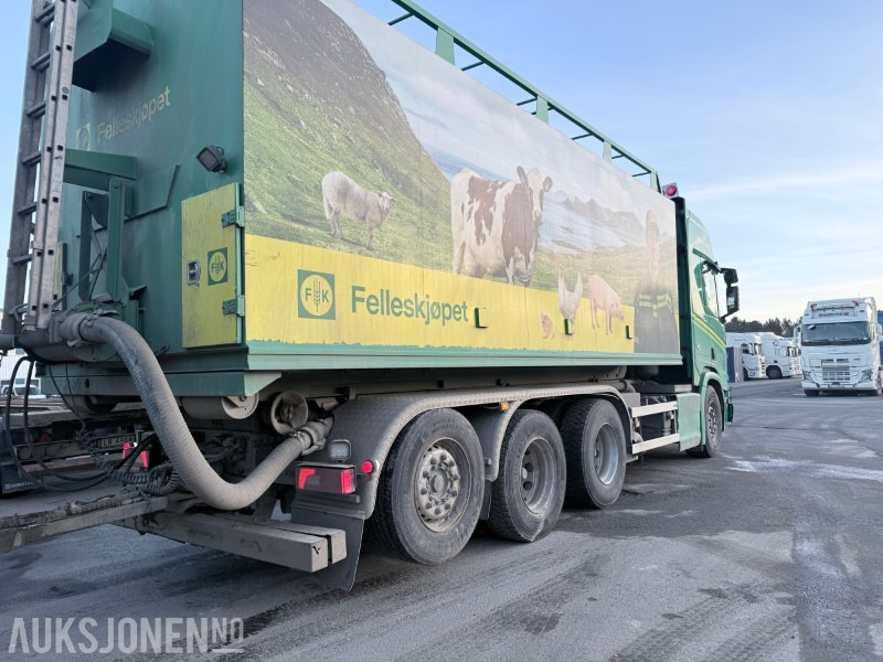 2019 Scania R 580 8x4 tridem krokløft - VDL 24t krok - Camión multibasculante: foto 4 2019 Scania R 580 8x4 tridem krokløft - VDL 24t krok - Camión multibasculante: foto 4