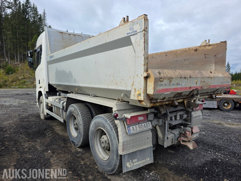 Camión volquete 2019 Scania R580 6X4 EURO6 tippbil nylig EU-godkjent: foto 7