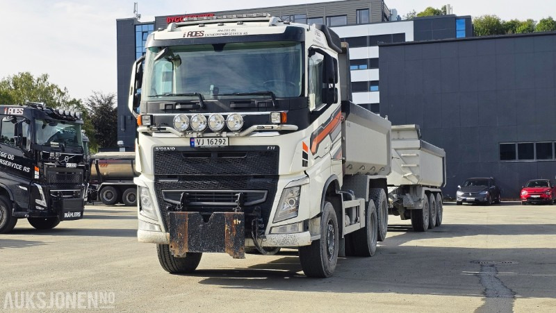 2019 Volvo FH 540 6x4 Brøyterigget tippbil - Camión volquete: foto 1 2019 Volvo FH 540 6x4 Brøyterigget tippbil - Camión volquete: foto 1
