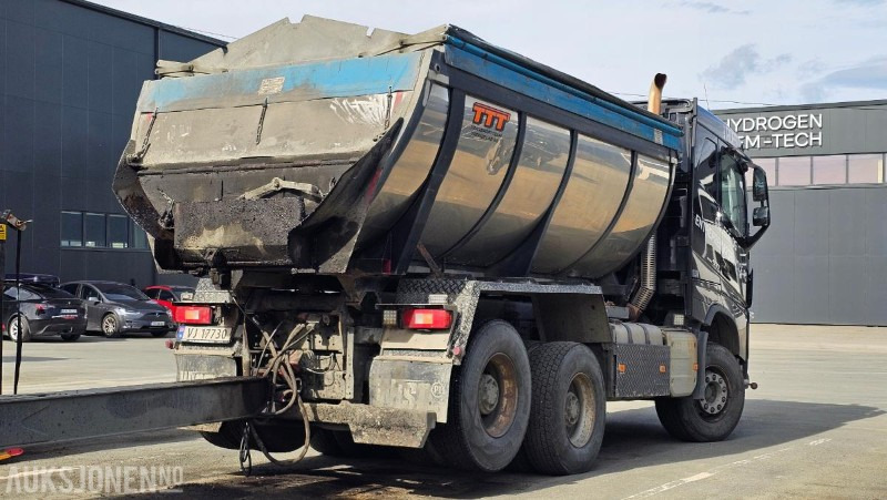 2019 Volvo FH540 6x4 tippbil komplett med asfaltbalje, tippkasse og henger - Camión volquete: foto 4 2019 Volvo FH540 6x4 tippbil komplett med asfaltbalje, tippkasse og henger - Camión volquete: foto 4