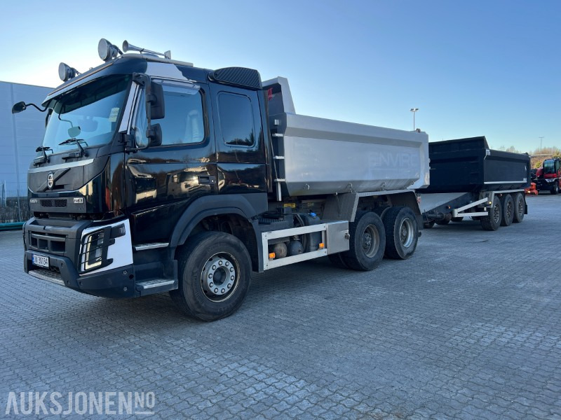 2019 Volvo FMX 540 6X4 TIPPBIL M/MAUR DUMPERKJERRE RETARDER LUFTFJÆRING VBG KAMERA P.VARMER - Camión volquete: foto 3 2019 Volvo FMX 540 6X4 TIPPBIL M/MAUR DUMPERKJERRE RETARDER LUFTFJÆRING VBG KAMERA P.VARMER - Camión volquete: foto 3