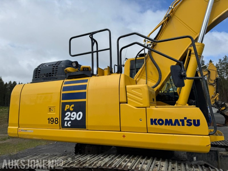 Excavadora 2020 Komatsu PC290 LC-11E0 GRAVEMASKIN MED ROTOTIL OG 2 SKUFFER: foto 6