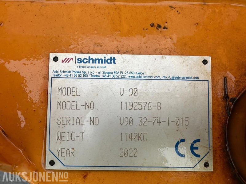 2020 SCHMIDT V90 - VIKPLOG - Equipo de construcción: foto 3 2020 SCHMIDT V90 - VIKPLOG - Equipo de construcción: foto 3