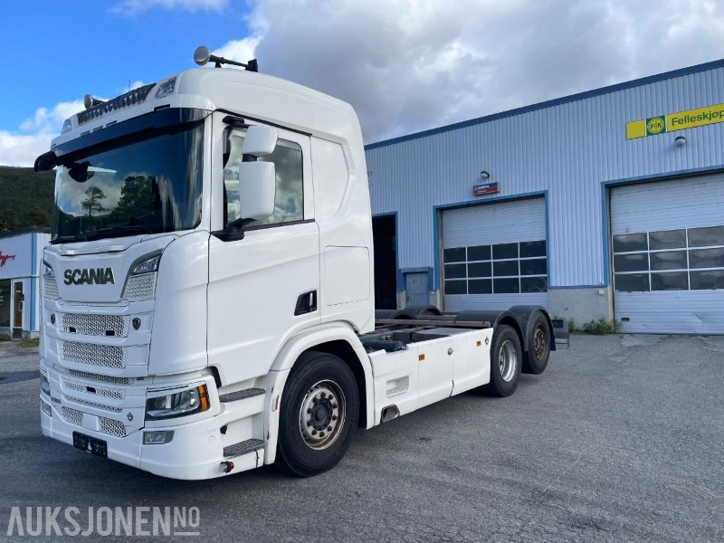2020 Scania R580 6X2 CHASSIS - 570.526 KM/VBG/HELLUFT - Camión chasis: foto 1 2020 Scania R580 6X2 CHASSIS - 570.526 KM/VBG/HELLUFT - Camión chasis: foto 1