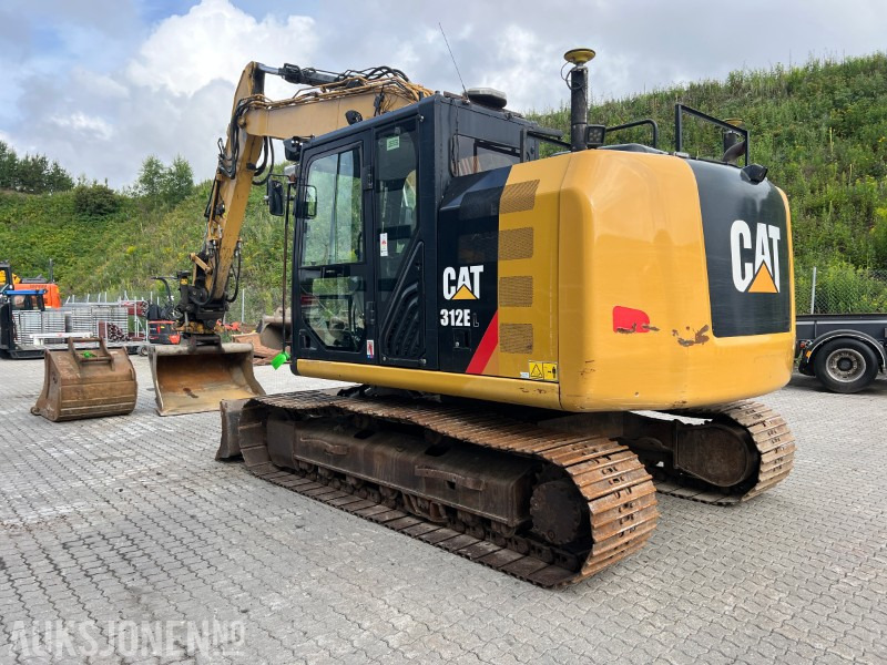 2021 Cat 312EL inkl. rototilt, pusseskuff, graveskuff og LEICA GPS - Excavadora: foto 3 2021 Cat 312EL inkl. rototilt, pusseskuff, graveskuff og LEICA GPS - Excavadora: foto 3