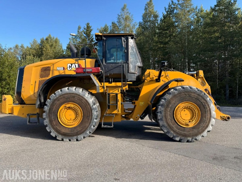 2021 Cat 980 Skuff 6.5 m3 Pon/Cat -3860t - servicehistorikk - Cargadora de ruedas: foto 4 2021 Cat 980 Skuff 6.5 m3 Pon/Cat -3860t - servicehistorikk - Cargadora de ruedas: foto 4
