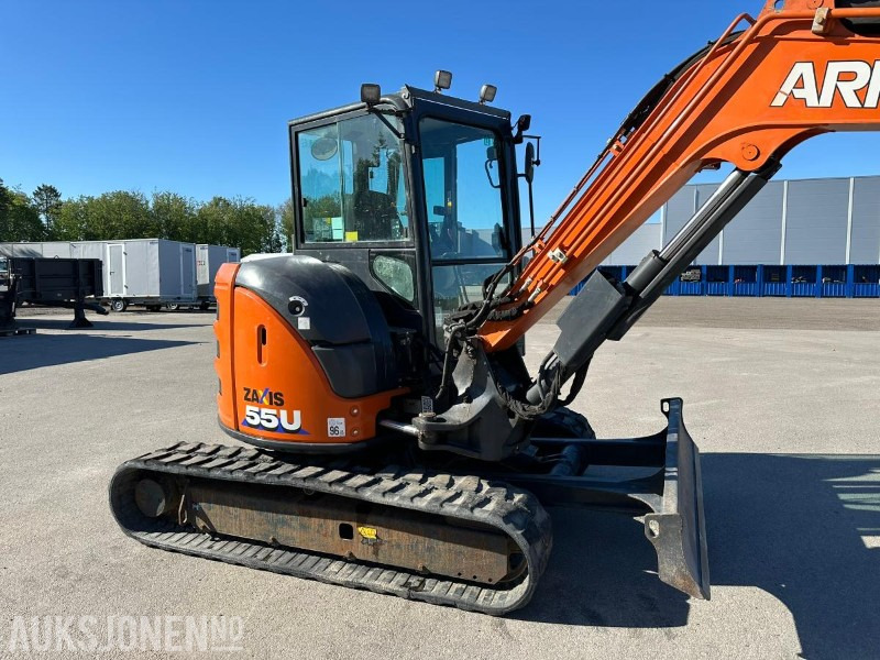 2021 Hitachi ZX55U-6 CLR gravemaskin / rotortilt / Pigghammer / 3 skuffer / 2298 timer - Excavadora: foto 3 2021 Hitachi ZX55U-6 CLR gravemaskin / rotortilt / Pigghammer / 3 skuffer / 2298 timer - Excavadora: foto 3