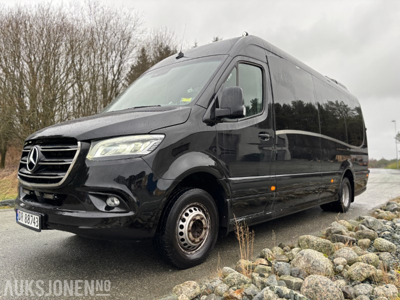2021 MERCEDES-BENZ SPRINTER ILE AUTOMOTIVE 519 3.0 V6 DIESEL 16+1SETER. MIKROFON. WEBASTO. HENGERFESTE - Minibús, Furgoneta de pasajeros: foto 1 2021 MERCEDES-BENZ SPRINTER ILE AUTOMOTIVE 519 3.0 V6 DIESEL 16+1SETER. MIKROFON. WEBASTO. HENGERFESTE - Minibús, Furgoneta de pasajeros: foto 1