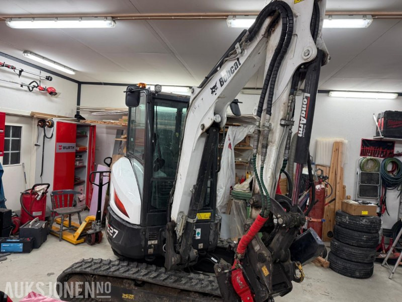 2022 Bobcat E27 m/Rototilt tiltrotator, lite timer - Miniexcavadora: foto 4 2022 Bobcat E27 m/Rototilt tiltrotator, lite timer - Miniexcavadora: foto 4