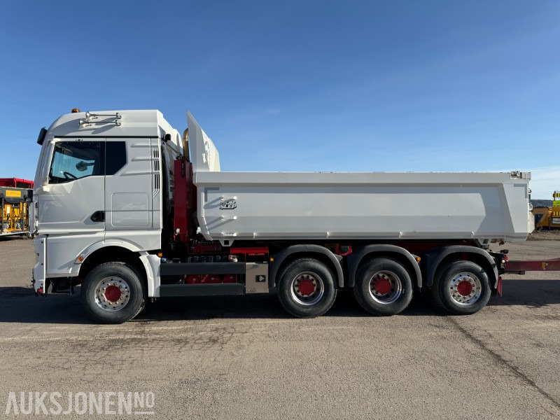 2022 MAN TGX 35.510 - Bil og henger. Grus og asfalt kasser - Camión volquete: foto 3 2022 MAN TGX 35.510 - Bil og henger. Grus og asfalt kasser - Camión volquete: foto 3