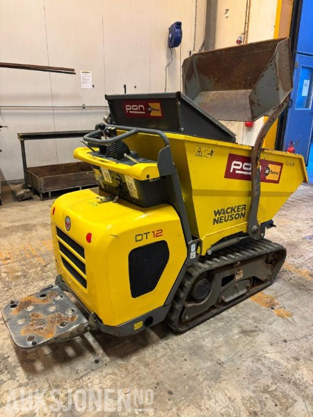 2022 Wacker Neuson DT12 – Beltedumper - Timetall: 425 - Dúmper: foto 4 2022 Wacker Neuson DT12 – Beltedumper - Timetall: 425 - Dúmper: foto 4