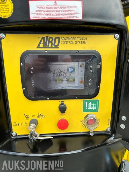2023 AIRO A12 JE, elektrisk bomlift - Roterende Jibb - Arbeidshøyde 12,1 m. - Leveres med ny årskontroll! - Plataforma elevadora: foto 4 2023 AIRO A12 JE, elektrisk bomlift - Roterende Jibb - Arbeidshøyde 12,1 m. - Leveres med ny årskontroll! - Plataforma elevadora: foto 4