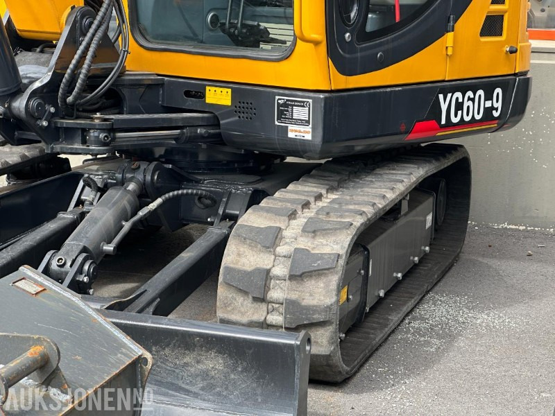 2023 Yuchai YC60-9 6 tonns graver - tiltrotator, graveskuff, pusseskuff og klype. 20 TIMER! - Miniexcavadora: foto 2 2023 Yuchai YC60-9 6 tonns graver - tiltrotator, graveskuff, pusseskuff og klype. 20 TIMER! - Miniexcavadora: foto 2