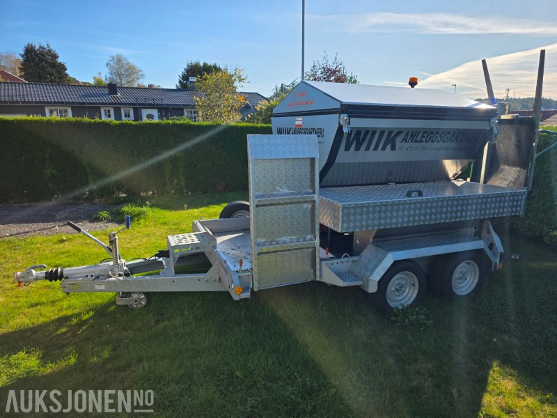 2024 Brian James Trailers A-Type asfalthenger med 2021 Svepac F 90A vibroplate 2.9kW, 2022 Honda EU22i strømaggregat og utstyr - Equipo de construcción: foto 1 2024 Brian James Trailers A-Type asfalthenger med 2021 Svepac F 90A vibroplate 2.9kW, 2022 Honda EU22i strømaggregat og utstyr - Equipo de construcción: foto 1