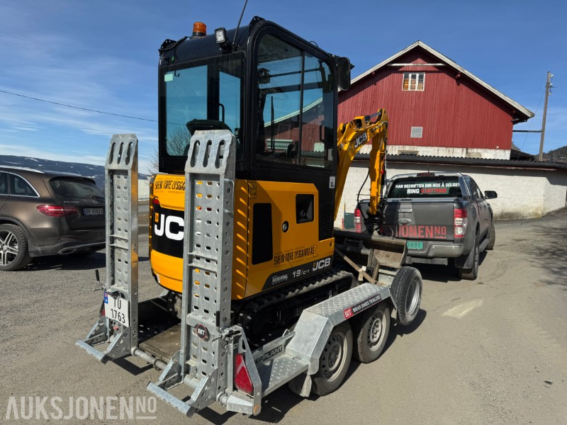 2024 JCB 19 C-1 MINIGRAVER, 3 SKUFFER, PIGGHAMMER, MASKINHENGER, KUN 200 TIMER, UTVIDET GARANTI - Miniexcavadora: foto 5 2024 JCB 19 C-1 MINIGRAVER, 3 SKUFFER, PIGGHAMMER, MASKINHENGER, KUN 200 TIMER, UTVIDET GARANTI - Miniexcavadora: foto 5