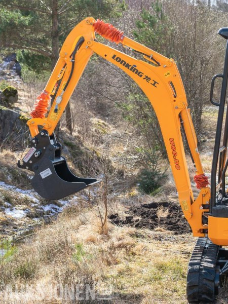 Miniexcavadora 2024 Lonking 1,6 tonn NY! Minigraver på 1600 kg.: foto 11