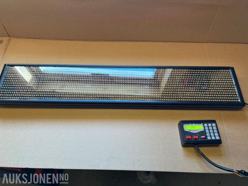 2025 LED Tekstskilt med kontrollpanel - NYTT! - Equipo de construcción: foto 1 2025 LED Tekstskilt med kontrollpanel - NYTT! - Equipo de construcción: foto 1