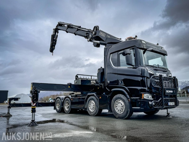 2025 Scania R770 - 8x4 - Trekkvogn med Fassi 115 Tonnmeter kran med L616 Jib og V20 Vinsj - Model F1150RA.2.28 XHE-Dynamic - Kun 11.000 km - Camión grúa: foto 4 2025 Scania R770 - 8x4 - Trekkvogn med Fassi 115 Tonnmeter kran med L616 Jib og V20 Vinsj - Model F1150RA.2.28 XHE-Dynamic - Kun 11.000 km - Camión grúa: foto 4