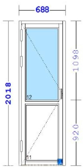 Equipo de construcción Balkongdører: foto 1