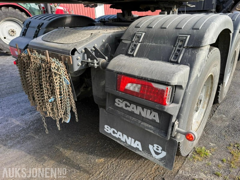 Cabeza tractora 2021 Scania R650 V8 6x4 Trekkvogn m/maur tippsemi: foto 14