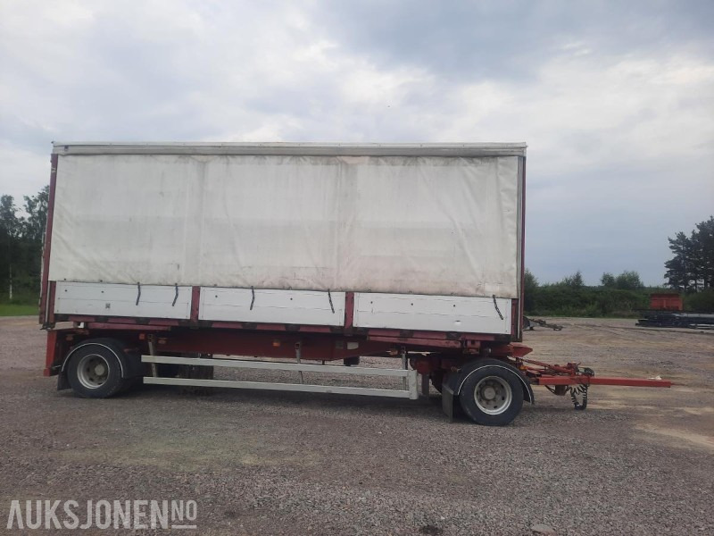2008 Istrail 2 aksl containerhenger m/kapellflak - Camión: foto 1 2008 Istrail 2 aksl containerhenger m/kapellflak - Camión: foto 1