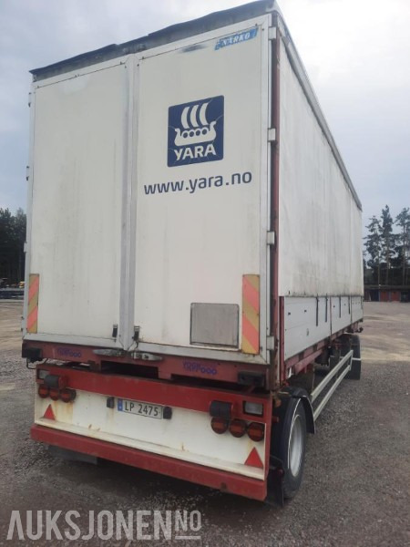 2008 Istrail 2 aksl containerhenger m/kapellflak - Camión: foto 5 2008 Istrail 2 aksl containerhenger m/kapellflak - Camión: foto 5