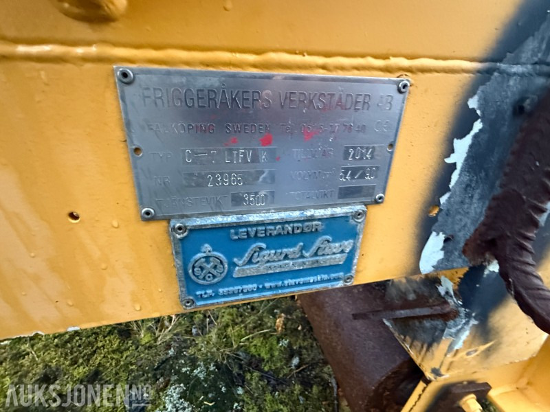 2014 Falköping C-7 LTFV Fastsandspreder på krokramme - Camión: foto 4 2014 Falköping C-7 LTFV Fastsandspreder på krokramme - Camión: foto 4