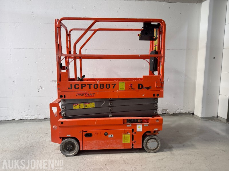 Dingli Sakselift - 7,8m - JCPT0807DC Kun gått 89 timer - Plataforma elevadora: foto 1 Dingli Sakselift - 7,8m - JCPT0807DC Kun gått 89 timer - Plataforma elevadora: foto 1