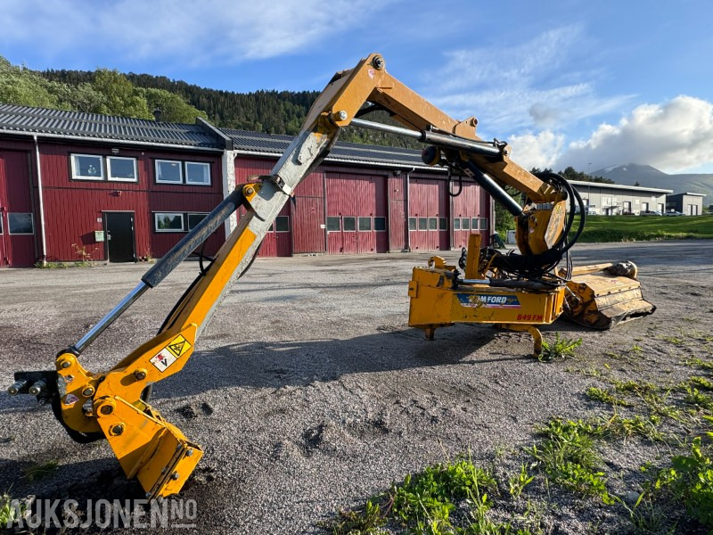 Implemento para Maquinaria de construcción 1997 Bomford Turner B49 FM - Hydraulisk kantklippeaggregat for montering på hjullaster - BM feste: foto 1