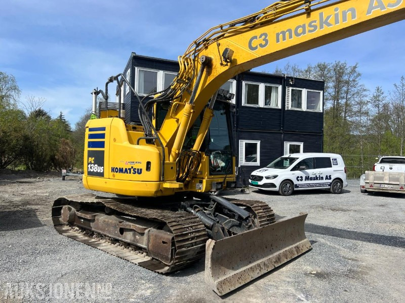 Komatsu PC138 gravemaskin, GPS, Tiltrotator, Smøring, Kamera - Excavadora: foto 5 Komatsu PC138 gravemaskin, GPS, Tiltrotator, Smøring, Kamera - Excavadora: foto 5